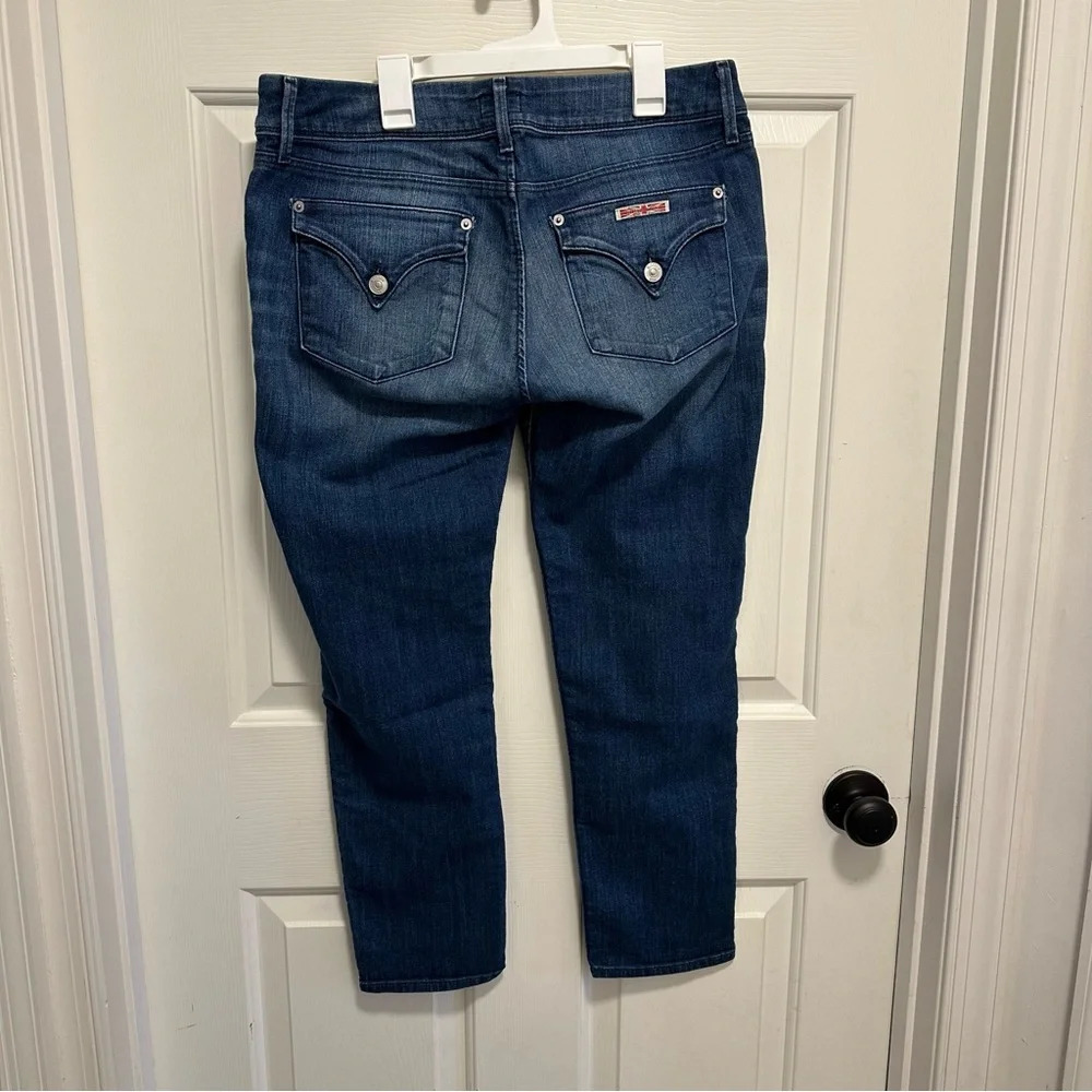 Hudson Collin Flap Skinny Jeans Crop Women’s Size 30 - Picture 2 of 7